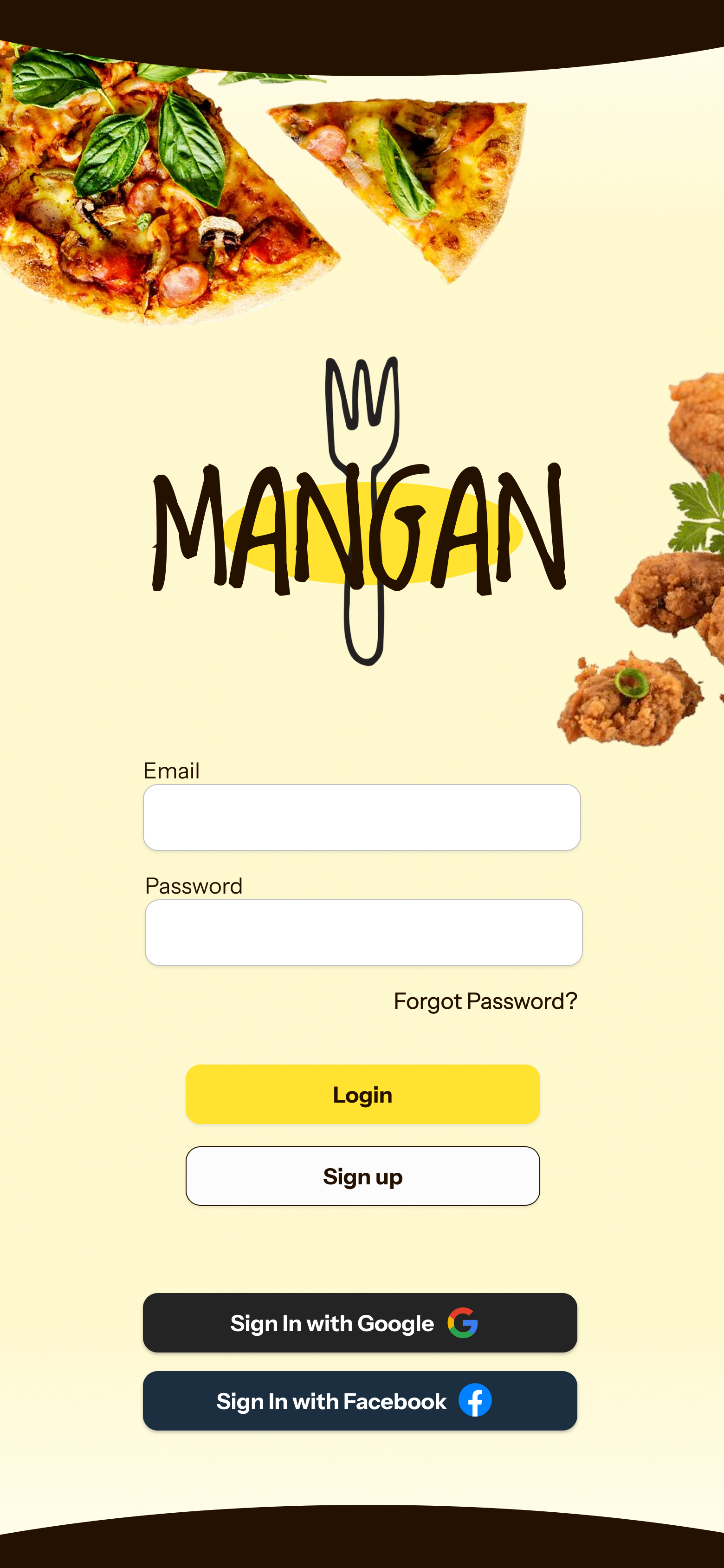 Mangan Food App